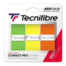 Tecnifibre Contact Pro Farbmix (Fluo) 3er